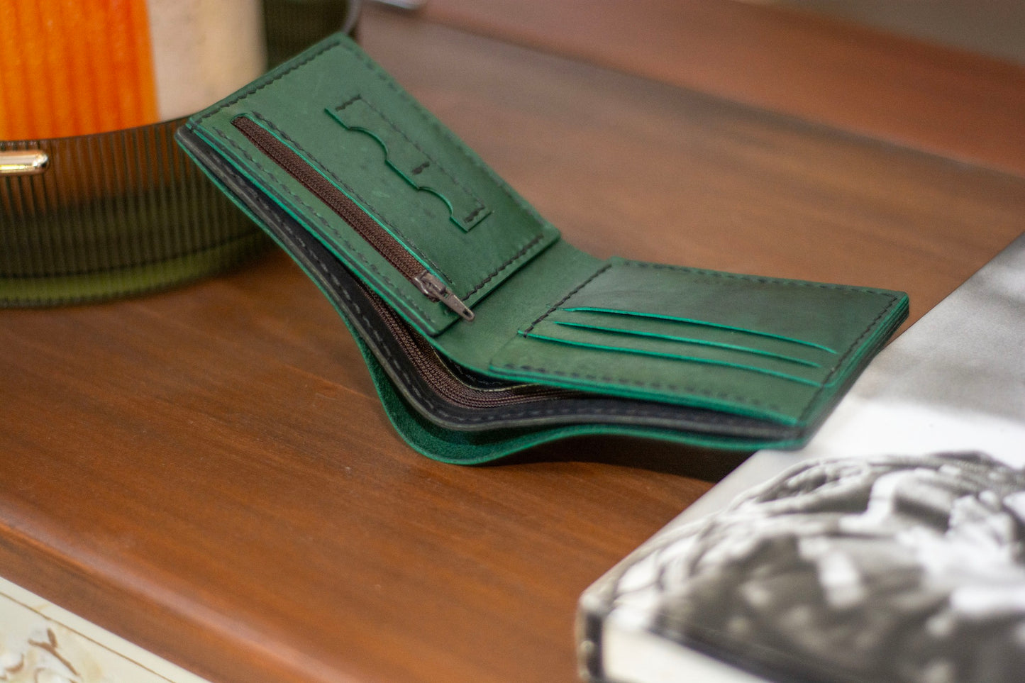 Custom-Made Bifold Wallet