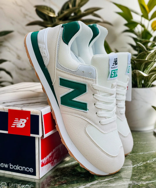 New Balance  White Green Wheat  – Vietnam( size 36 – 41 )